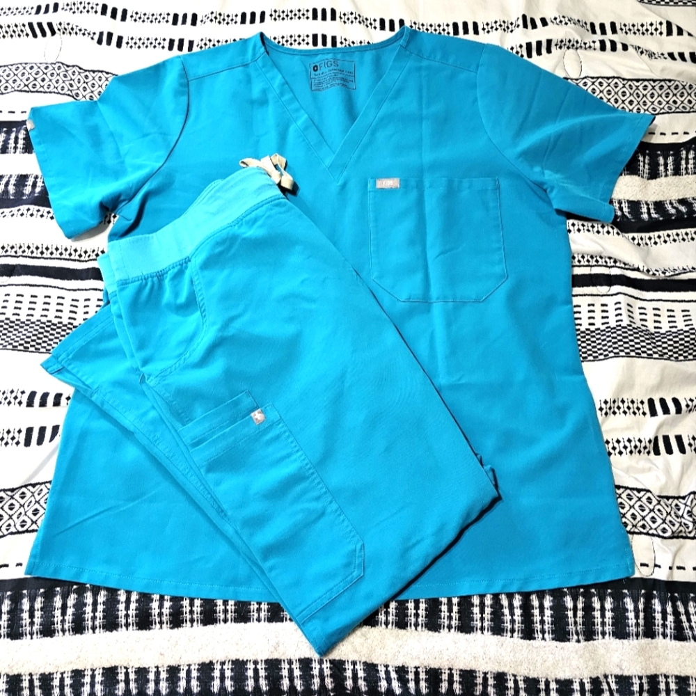 Figs Teal Set